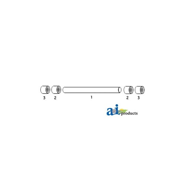Bushing, w/ O-Ring (Ref. 2) 3" x5" x1"